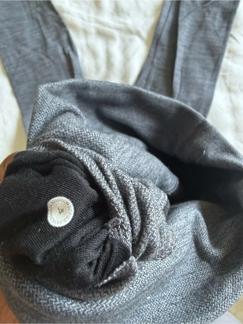 lululemon align heather grey 25”
